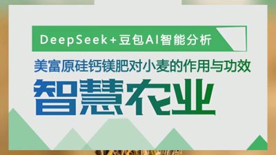 老铁们，马上准备冬小麦种植肥料了，我们用AI智慧农业分析了，美富原，叶碳酶乳酸肽活性硅，中药提取物加矿源，加枯草芽孢杆菌和胶冻样类芽孢杆菌的，中微量元素肥料硅钙镁肥，对小麦提质增产作用功效做分析，大家