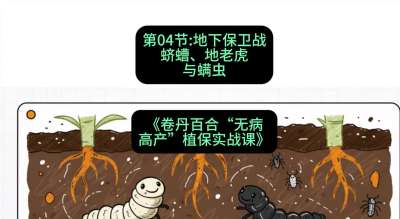 第04节：地下保卫战&mdash;&mdash;蛴螬、地老虎与螨虫 ，课程：《卷丹百合&ldquo;无病高产&rdquo;植保实战课》#识农AI
