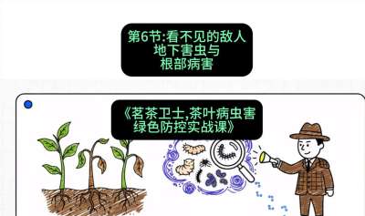 第06节：看不见的敌人&mdash;&mdash;地下害虫与根部病害，课程：《茗茶卫士&mdash;&mdash;茶叶病虫害绿色防控实战课》#识农AI